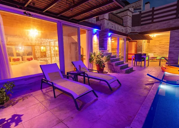 Vinka - 1 Bedroom With Jacuzzi In Kalkan Villa *