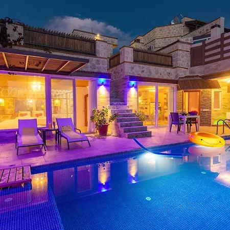 Vinka - 1 Bedroom With Jacuzzi In Kalkan 别墅 卡斯